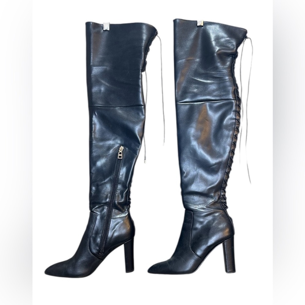 Elegant Black Over-the-Knee Boots